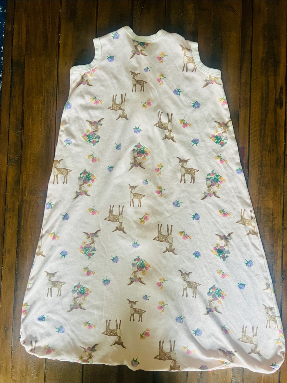 2 Girl’s Cotton Light Sleep Sacks - Burt’s Bees, Size 12-18m - Picture 4 of 9